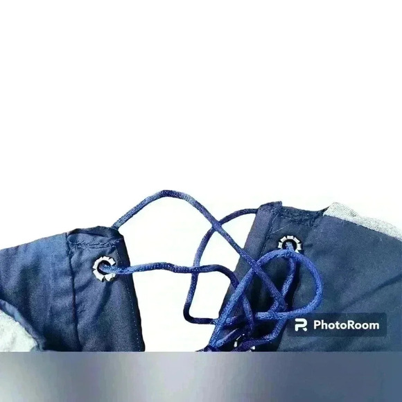 Custom Upcycled Penn State Crop Top Corset | Game Day Shirt | SEE DESCRIPTION - Picture 6 of 6